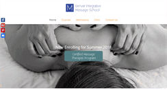 Desktop Screenshot of denverintegrativemassageschool.com